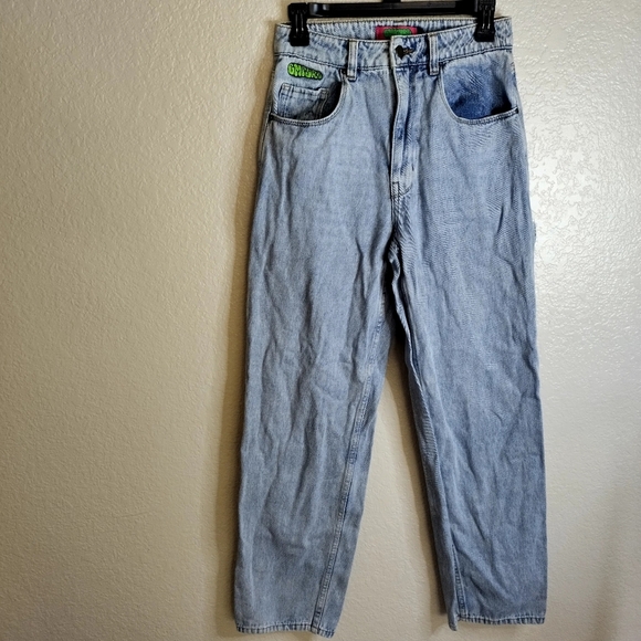 Empyre Tori 90s Mid Rise Carpenter Skate Jeans Sz 3/26 - Picture 2 of 13